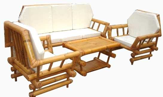 Плетеная мебель из бамбука