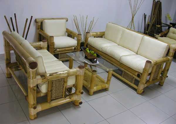 Мебель из бамбука - совершенство естественности