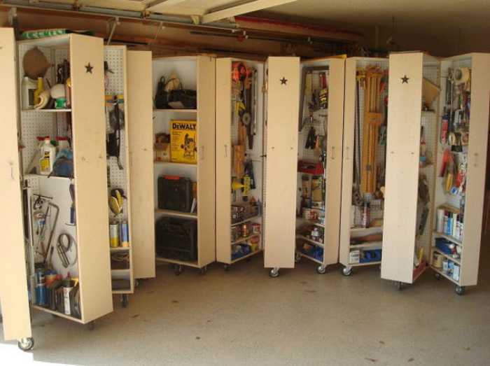 Шкафы для хранения инструментов