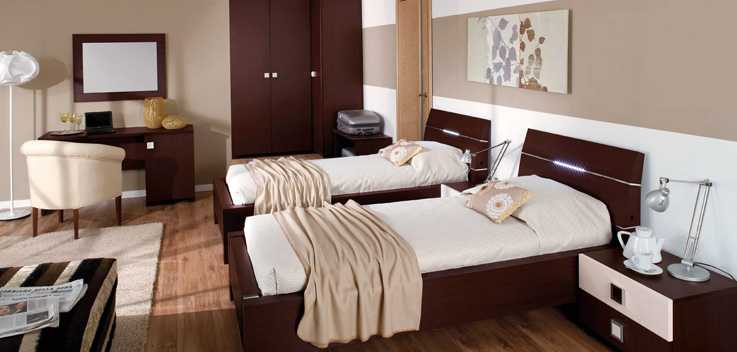 Две кровати в отеле