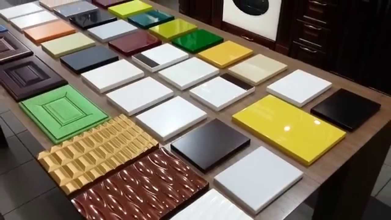 Различные покрытия панелей для изготовления мебели