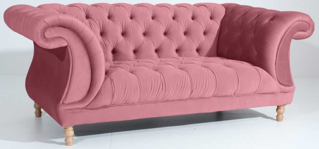 Особенности размещения розового дивана, сочетание с разными стилями 15 - ДиванеТТо