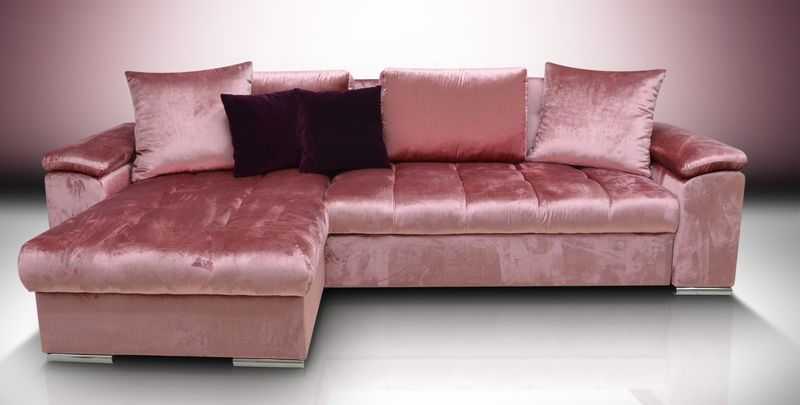 Особенности размещения розового дивана, сочетание с разными стилями 17 - ДиванеТТо