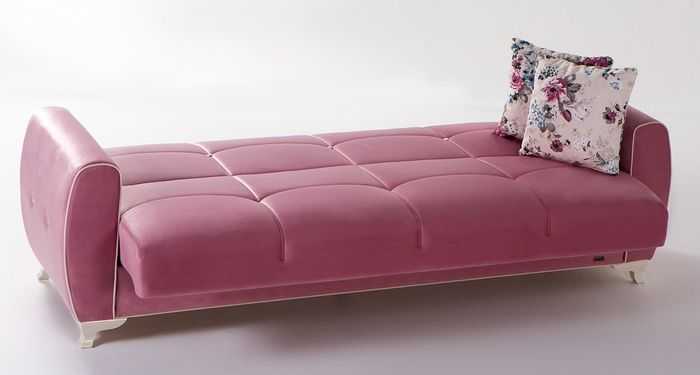 Особенности размещения розового дивана, сочетание с разными стилями 19 - ДиванеТТо
