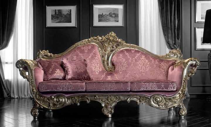 Особенности размещения розового дивана, сочетание с разными стилями 21 - ДиванеТТо