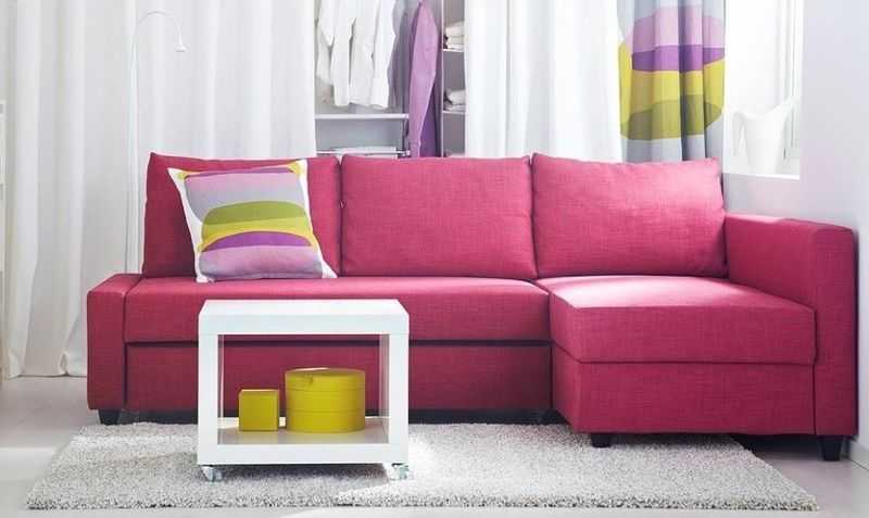 Особенности размещения розового дивана, сочетание с разными стилями 25 - ДиванеТТо
