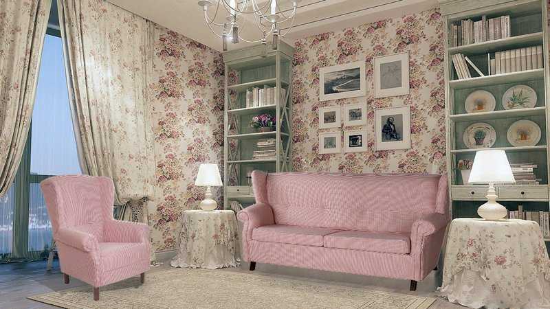 Особенности размещения розового дивана, сочетание с разными стилями 29 - ДиванеТТо