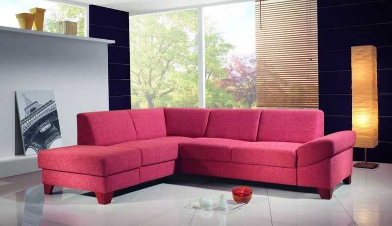 Особенности размещения розового дивана, сочетание с разными стилями 43 - ДиванеТТо