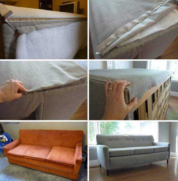 Особенности реставрации дивана своими руками, последовательность шагов 35 - ДиванеТТо