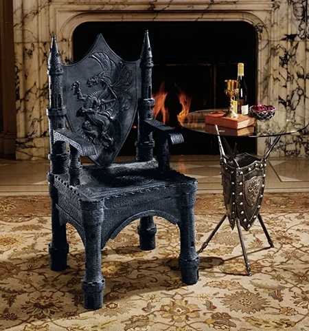 Особенности сочетания кресла-трона с современными интерьерами 27 - ДиванеТТо