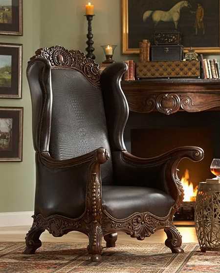 Особенности сочетания кресла-трона с современными интерьерами 31 - ДиванеТТо