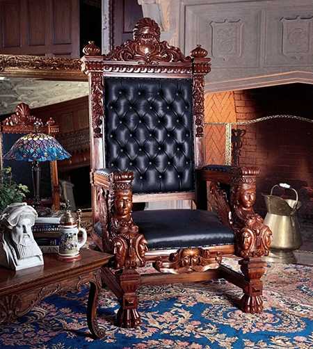 Особенности сочетания кресла-трона с современными интерьерами 33 - ДиванеТТо