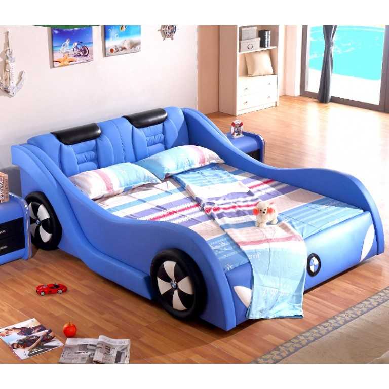 Голубые кровати для мальчика
