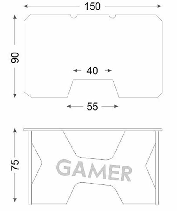 Отличительные особенности стола геймера, требования к мебели 21 - ДиванеТТо