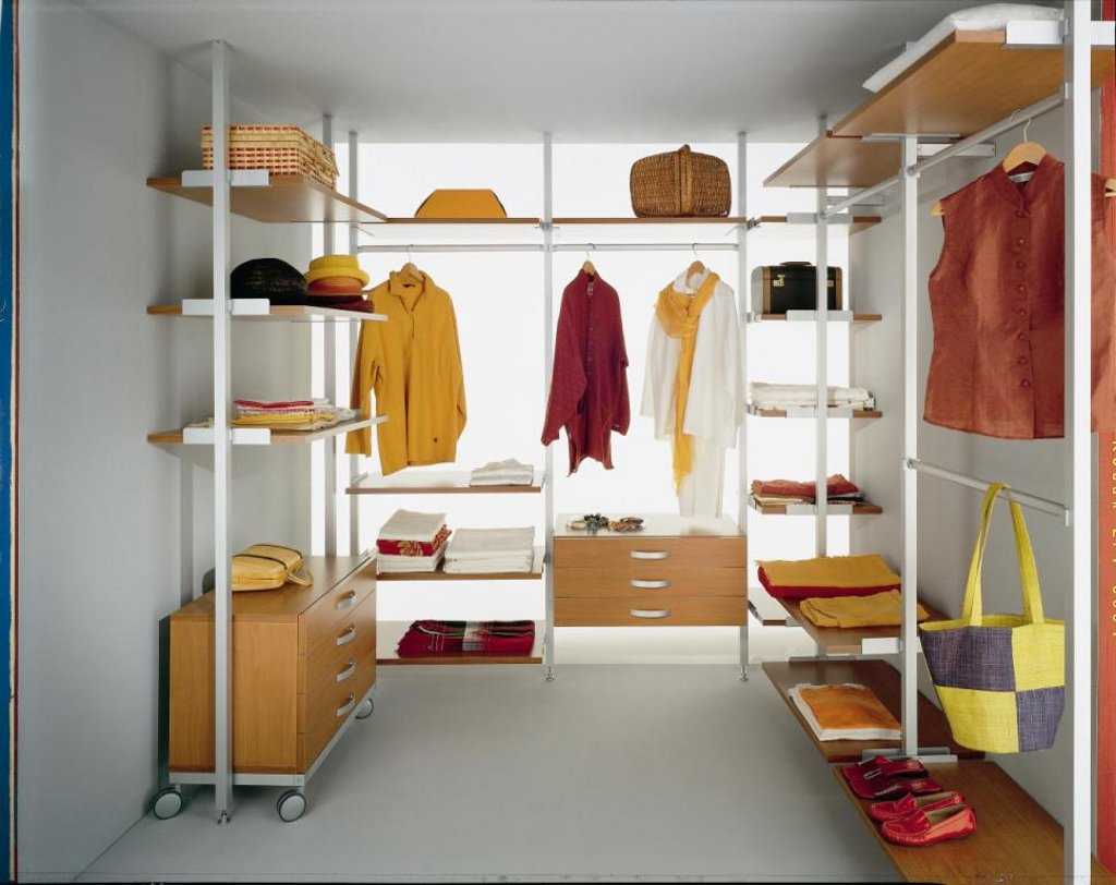 Примеры гардеробных комнат