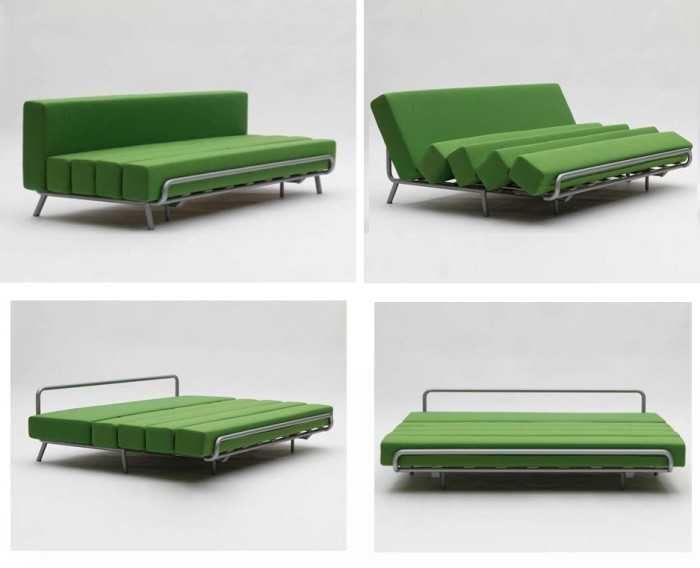 Диван-кровать в современном стиле от швейцарского дизайнера