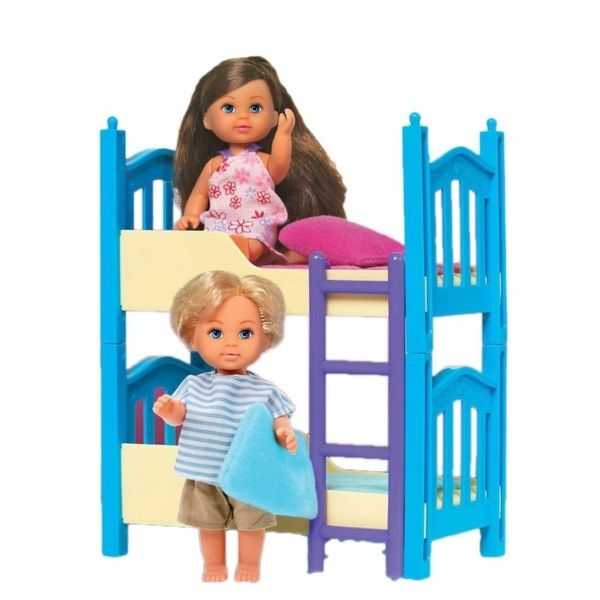 Игровой набор «Кукла Иви с братиком и двухъярусной кроватью»