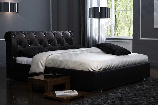 Преимущества и особенности кровати, сделанной из экокожи