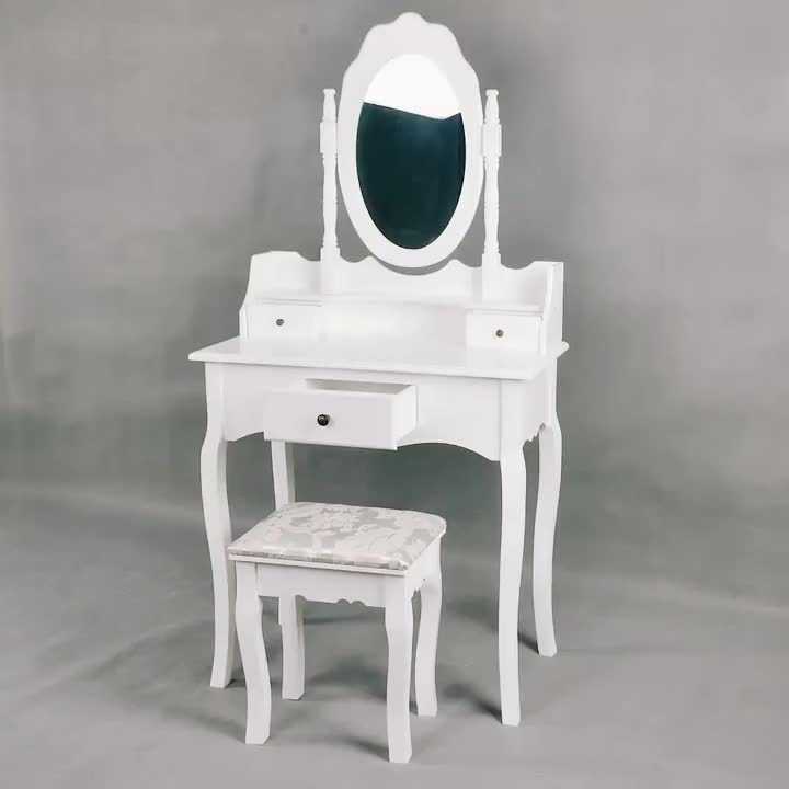 Популярные модели трюмо с зеркалом в спальню, их преимущества 23 - ДиванеТТо