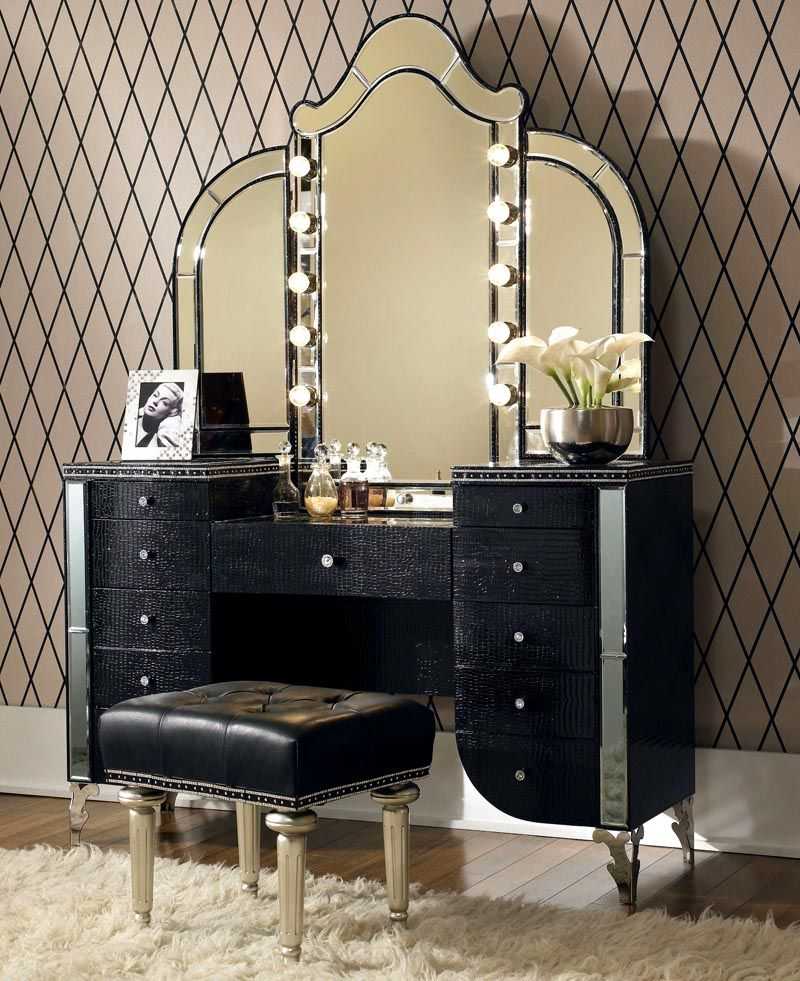 Популярные модели трюмо с зеркалом в спальню, их преимущества 39 - ДиванеТТо