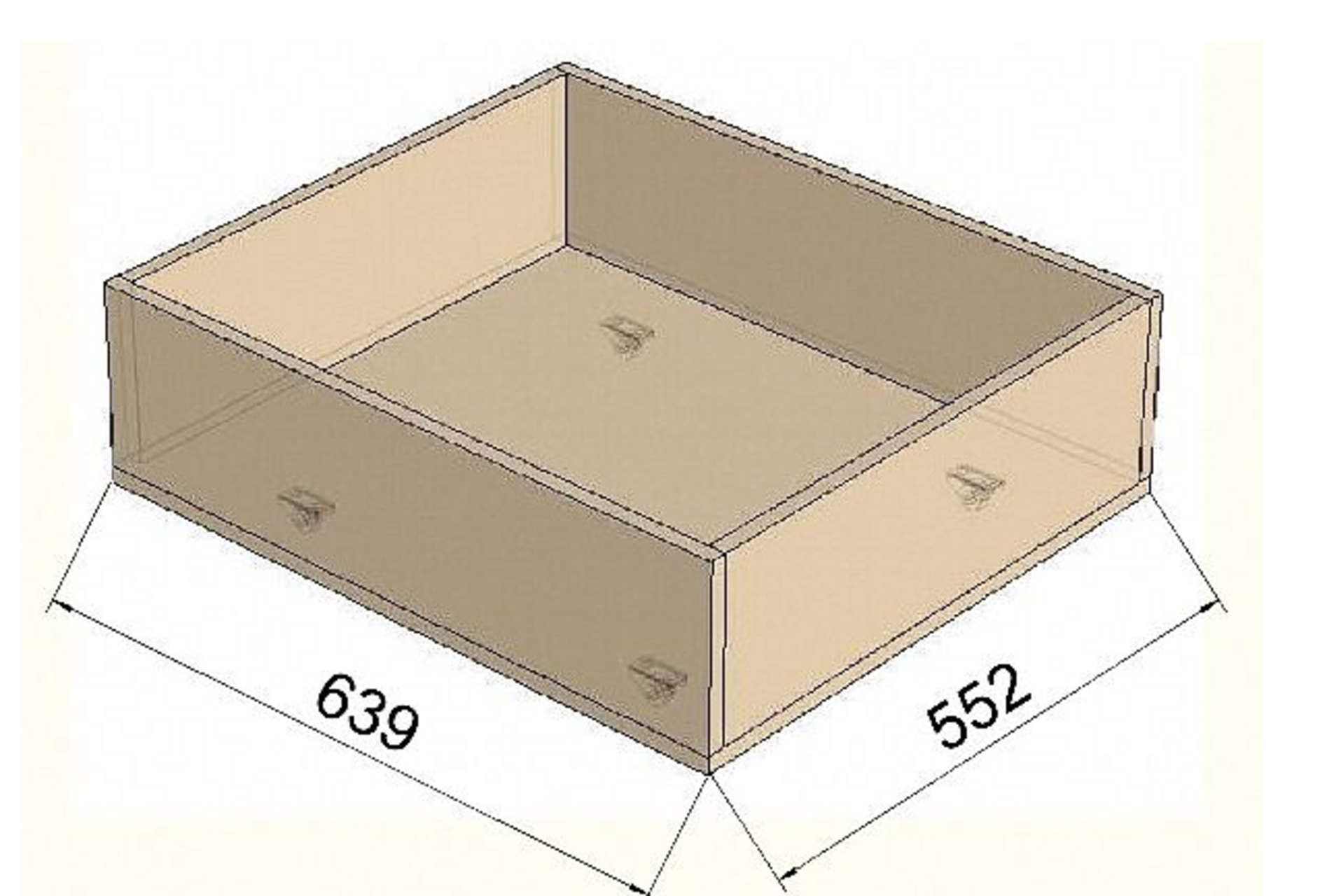 Создаем ящики для мебели