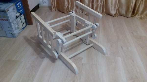 Пошаговое изготовление простого кресла-маятника из дерева или металла 23 - ДиванеТТо