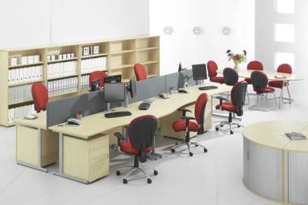 Правила расстановки офисной мебели, советы специалистов 121 - ДиванеТТо