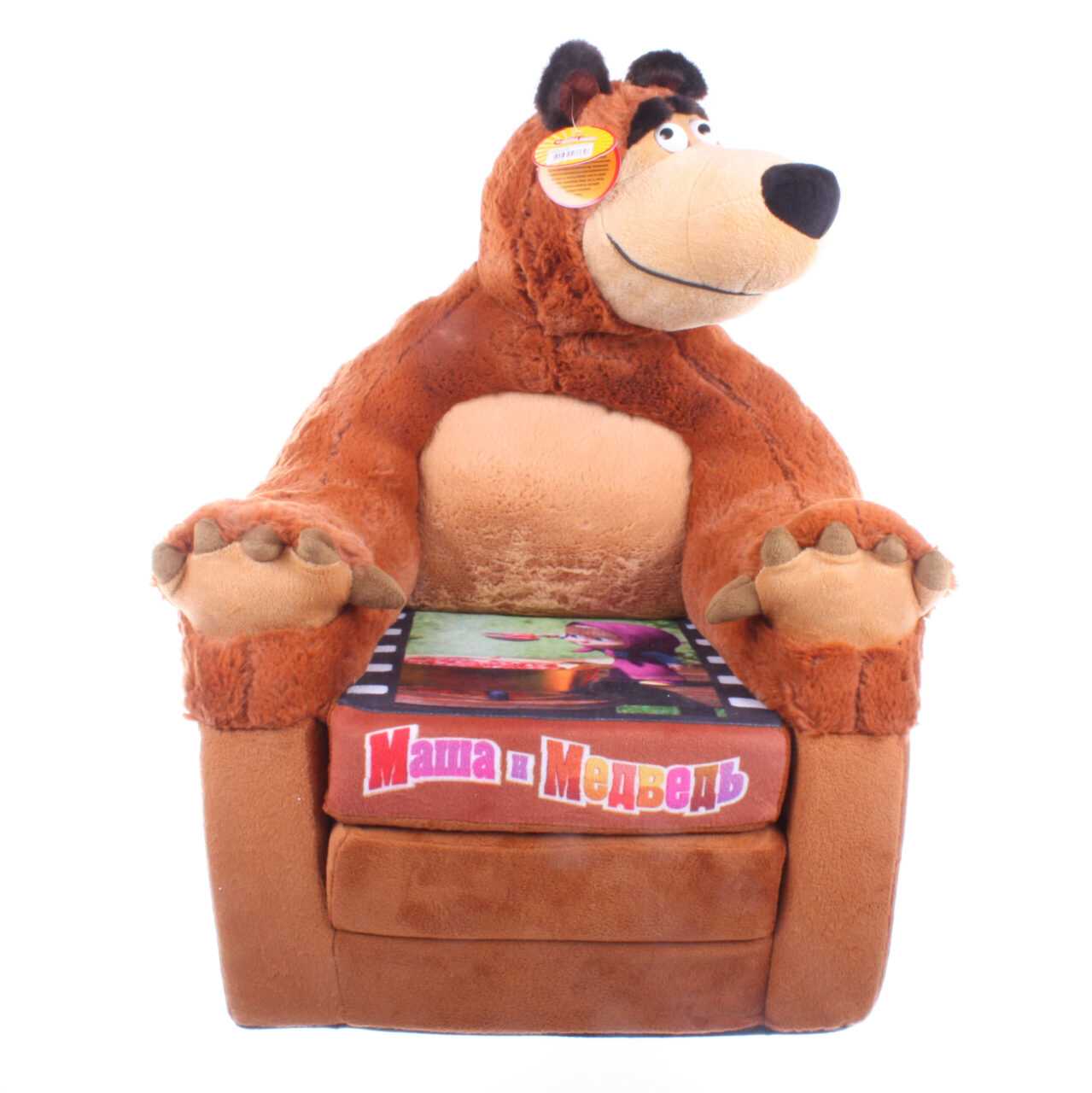 Раскладное кресло "Маша и медведь"