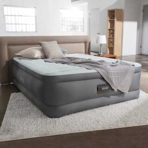 Надувная высокая модель кровати