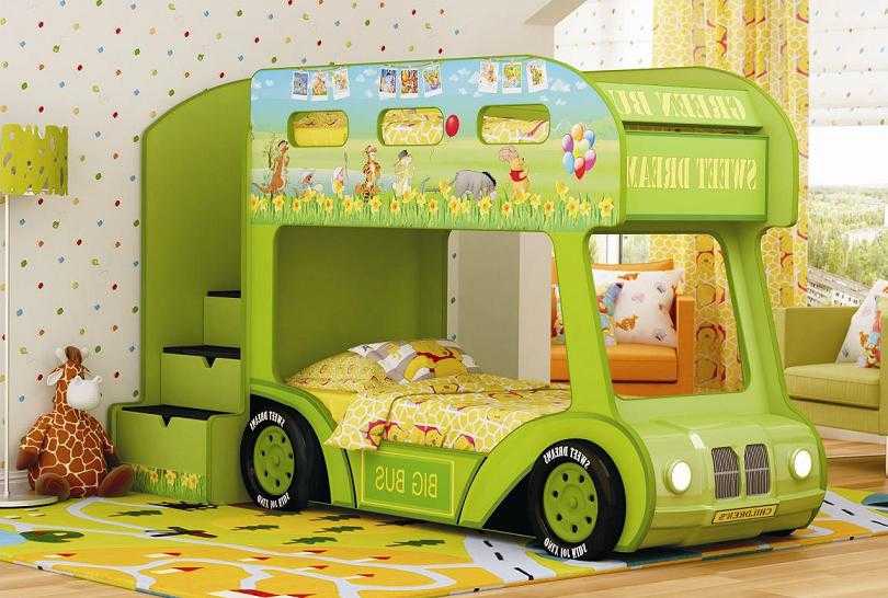 Необычный дизайн современной детской мебели