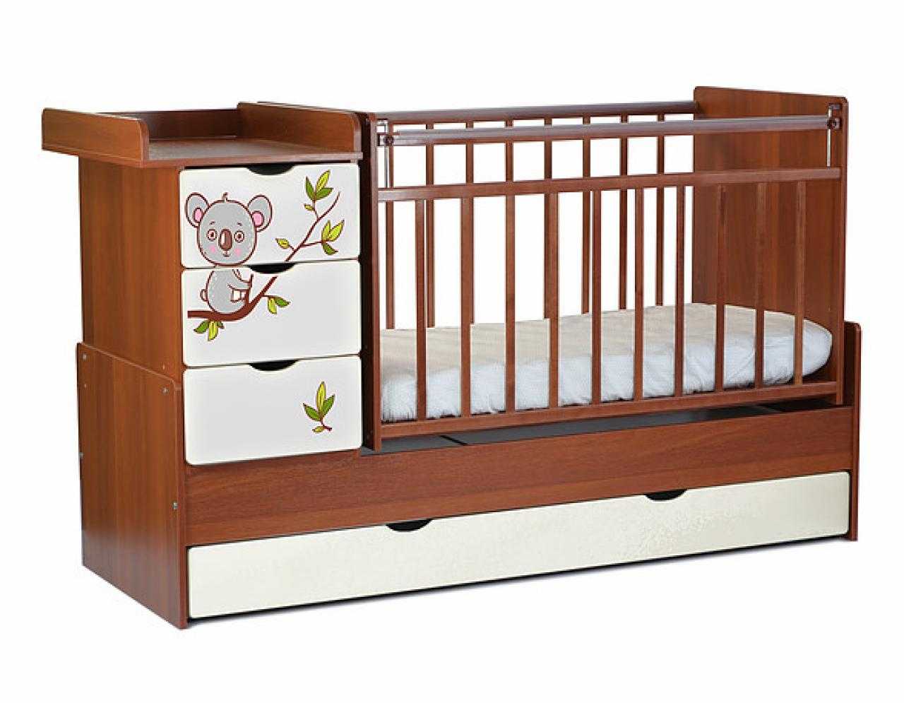 Оригинальная деревянная кроватка для ребенка