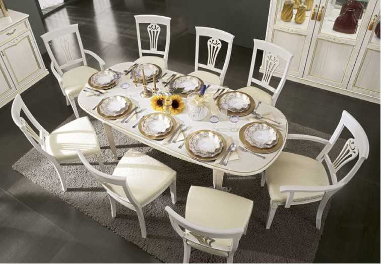 Размеры обеденных столов разных форм, советы по выбору мебели 39 - ДиванеТТо