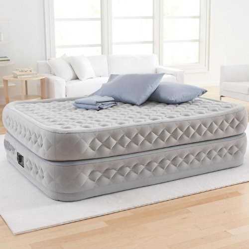 Кровать надувного типа со встроенным насосом