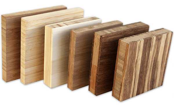 Бабмбуковые щиты для создания корпусной мебели