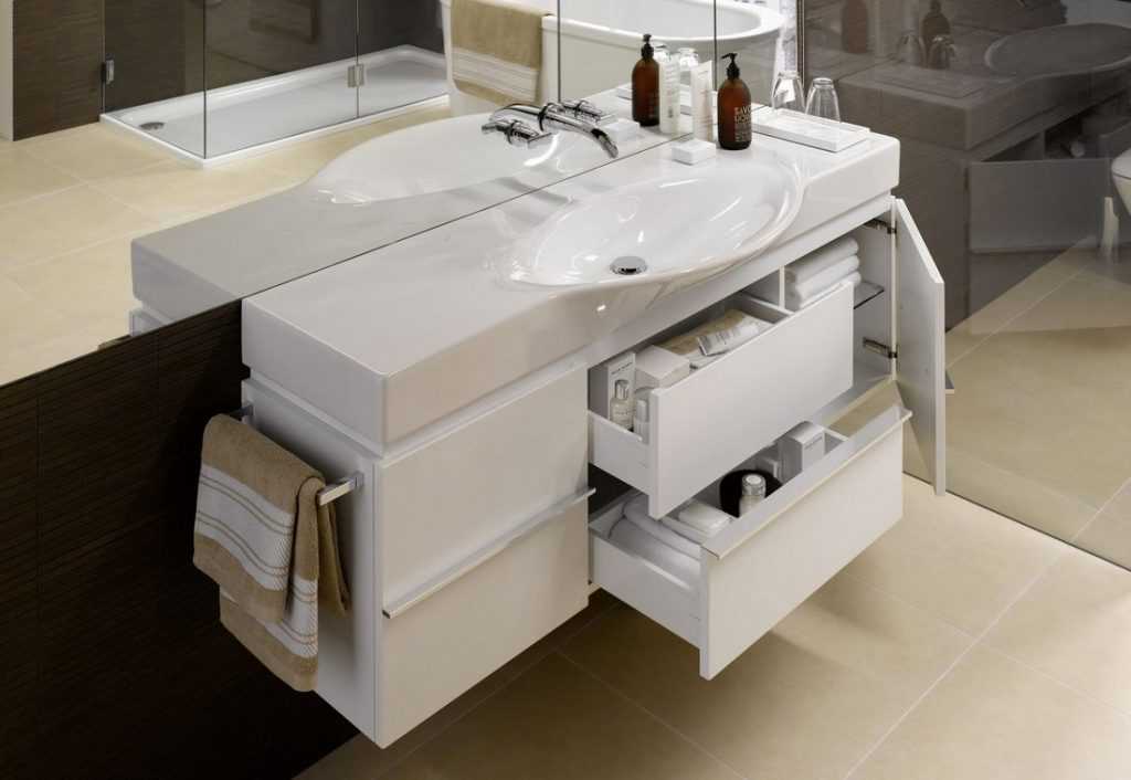 Разновидности столиков для ванной, популярные цвета и дизайны 3 - ДиванеТТо