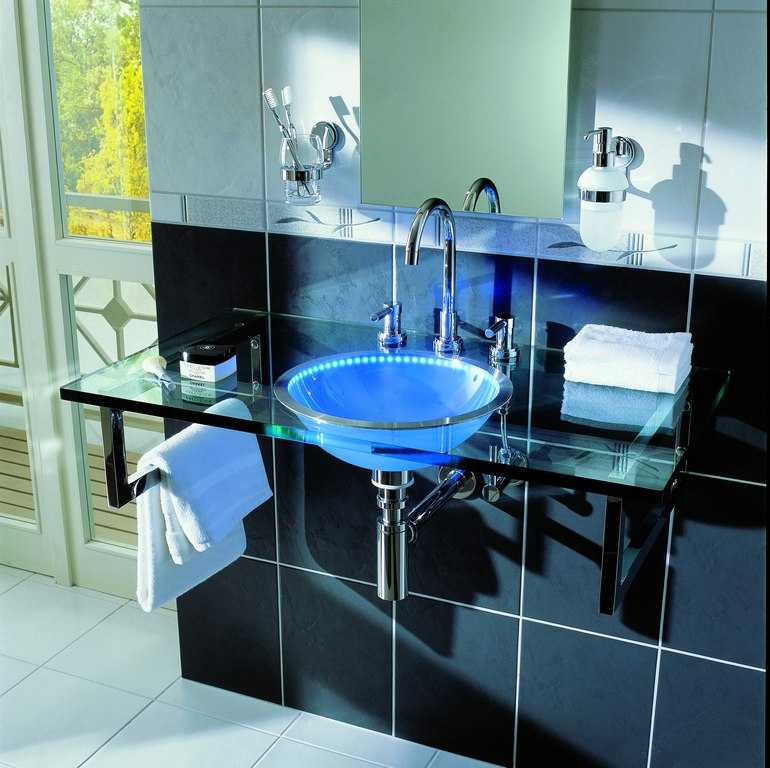 Разновидности столиков для ванной, популярные цвета и дизайны 35 - ДиванеТТо