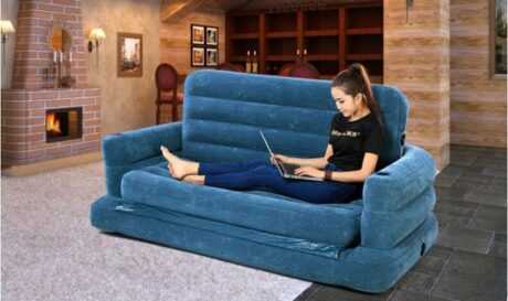 Секреты популярности надувных диванов-кроватей, преимущества конструкции 150 - ДиванеТТо