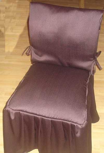 Советы по пошиву чехлов на стулья, полезные советы рукодельницам 87 - ДиванеТТо