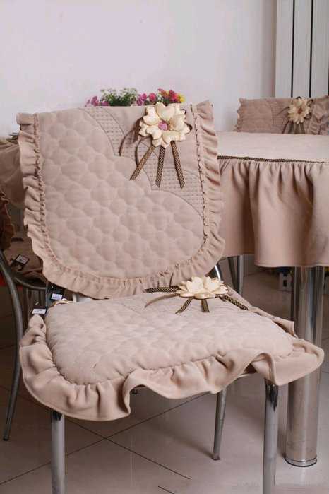 Советы по пошиву чехлов на стулья, полезные советы рукодельницам 95 - ДиванеТТо