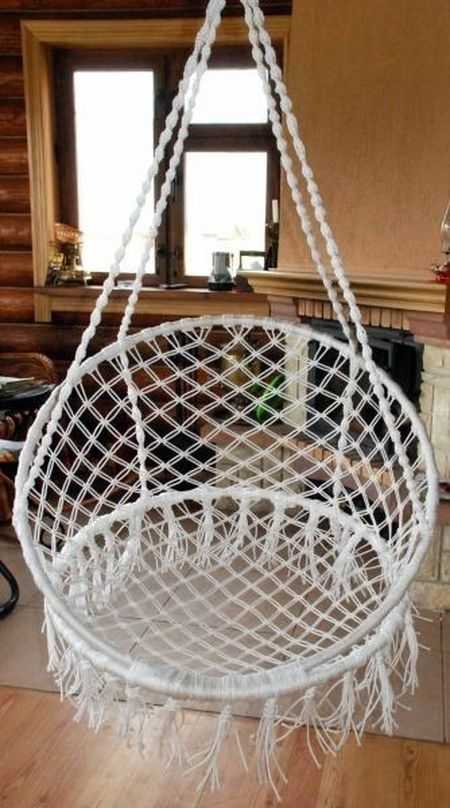 Способы изготовления удобного подвесного кресла своими руками 41 - ДиванеТТо
