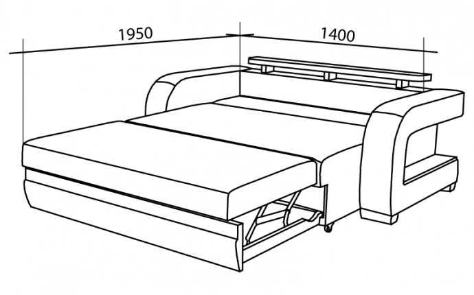 Диван Кровать с размерами