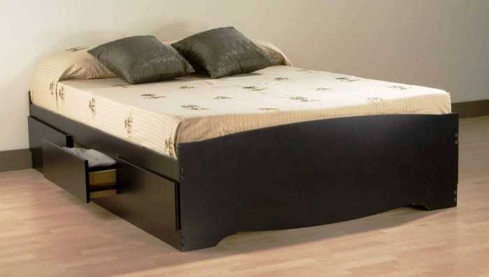 Дизайн двуспальных кроватей