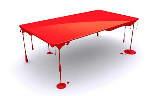 Уникальные дизайнерские столы, необычные материалы и функции 15 - ДиванеТТо
