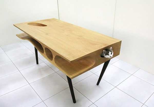 Уникальные дизайнерские столы, необычные материалы и функции 23 - ДиванеТТо