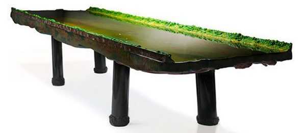 Уникальные дизайнерские столы, необычные материалы и функции 43 - ДиванеТТо