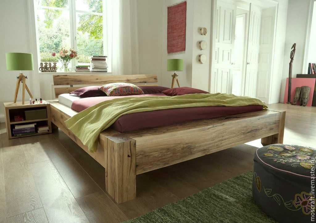Оригинальная кровать в стиле лофт