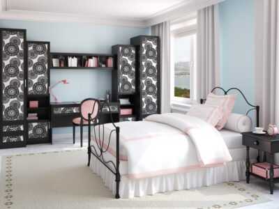 Варианты мебели для комнаты девочки подростка, особенности и правила выбора 150 - ДиванеТТо