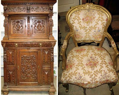 Примеры старинной мебели