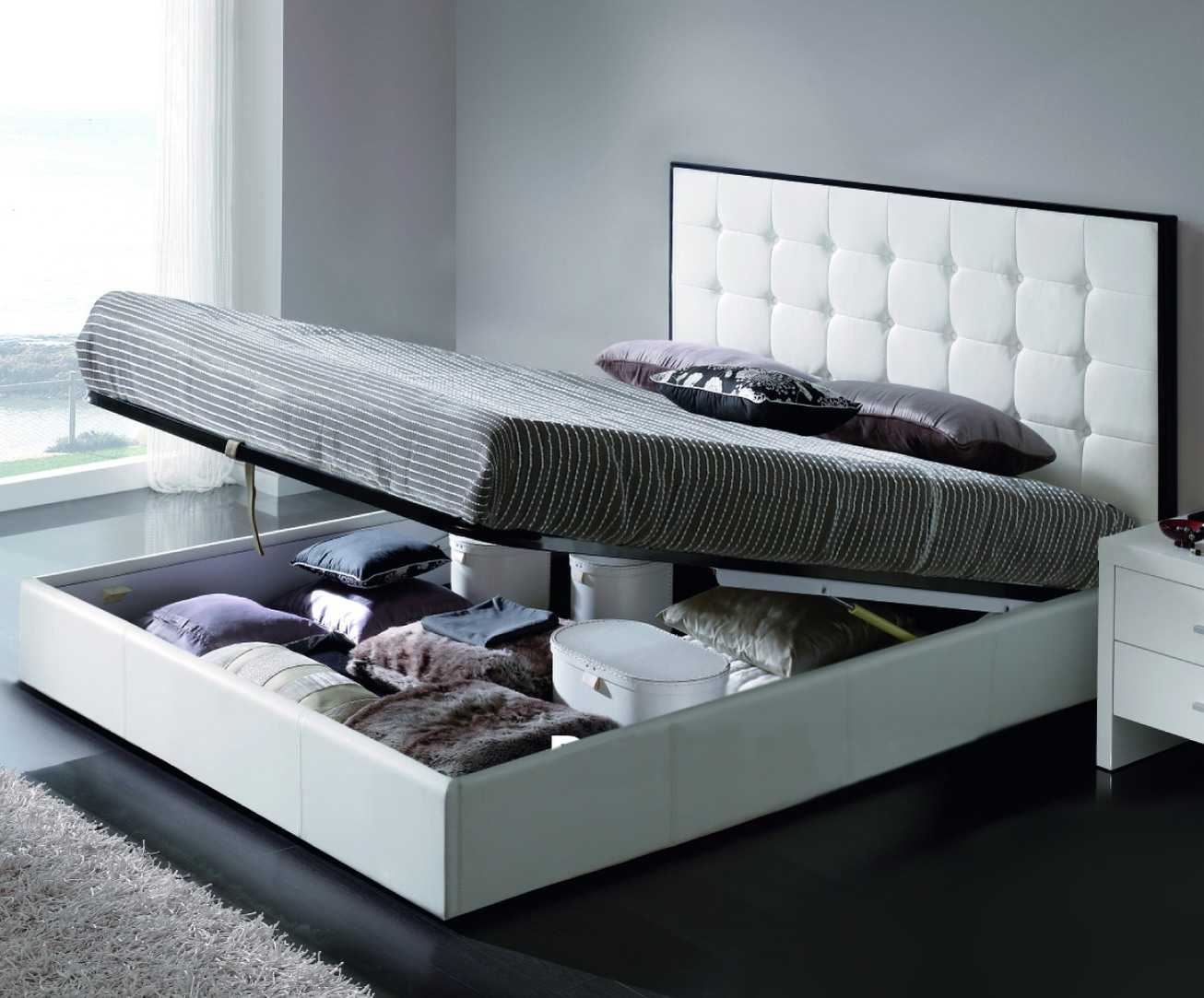 Функциональная кровать для спальни