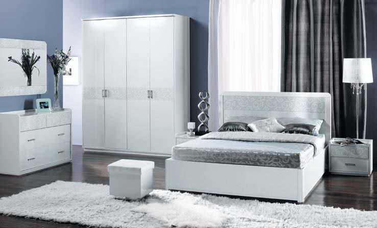 Белые комплекты мебели для спальни